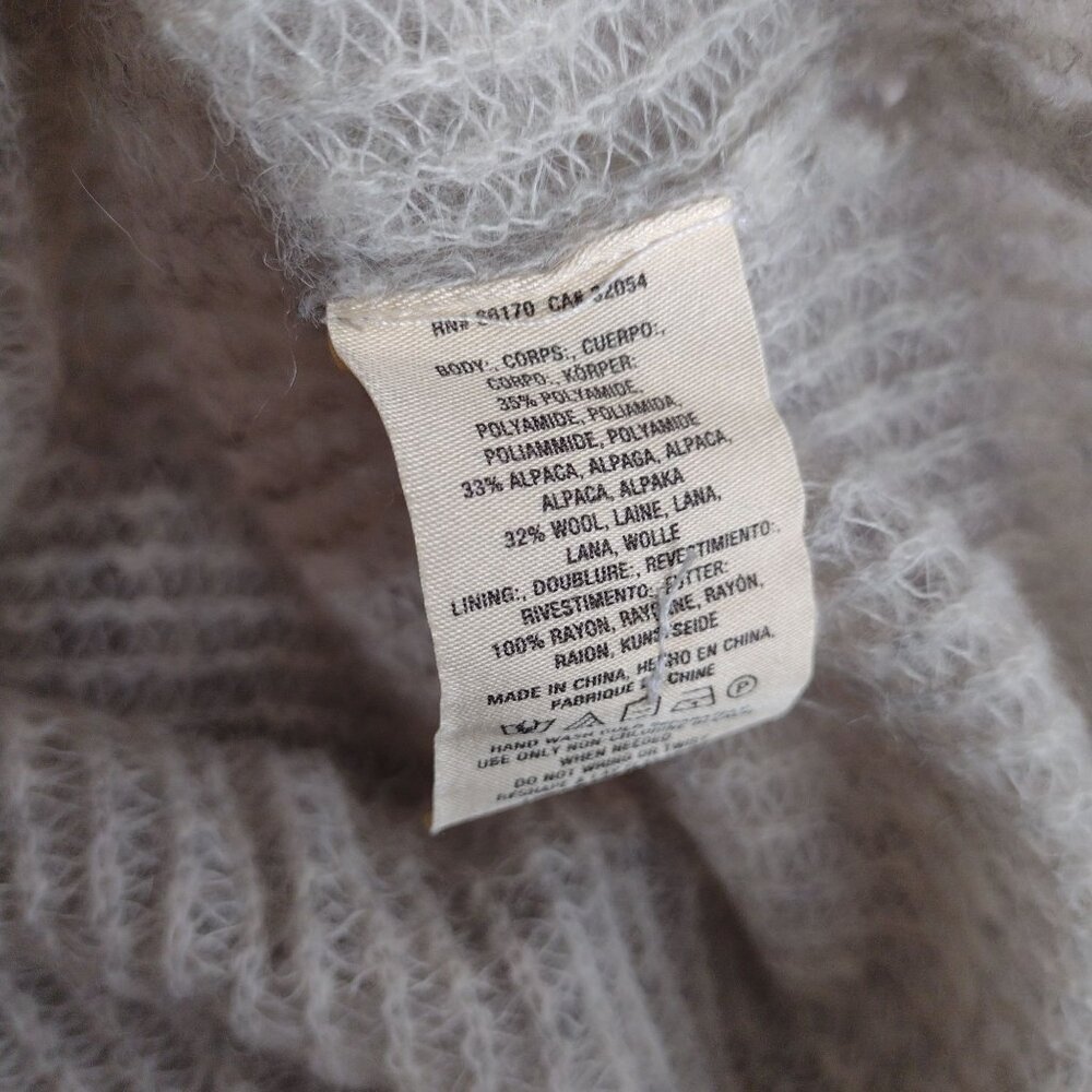 Anthropologie 2 pc Sweater Dress S NEW Alpaca Wool Swirl Print Midi - Picture 13 of 14
